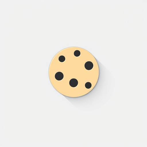 A browser cookie symbol